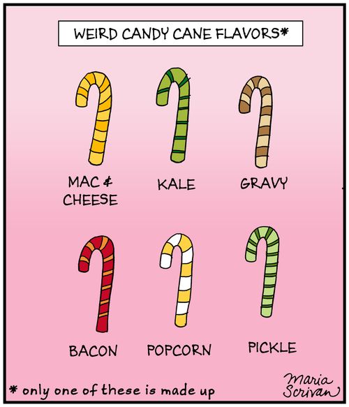 Weird Candy Cane Flavors