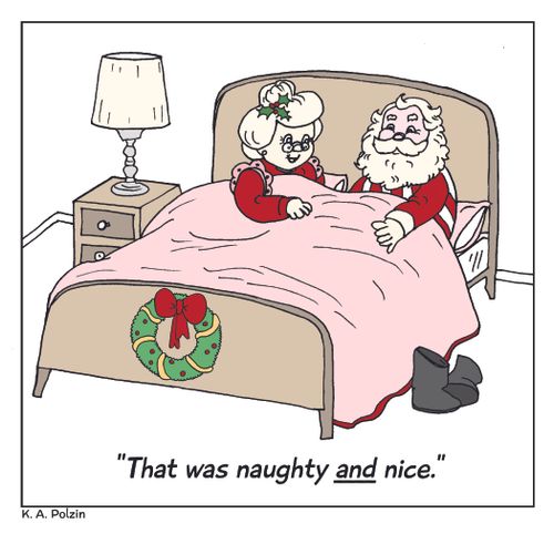 "That was naughty AND nice."