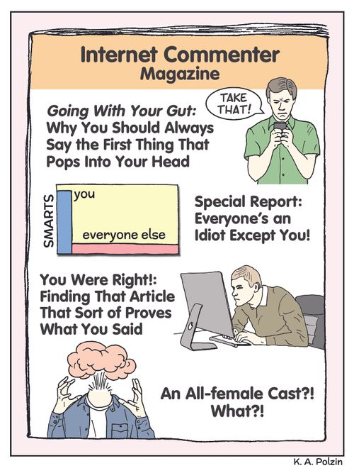 Internet Commenter Magazine.