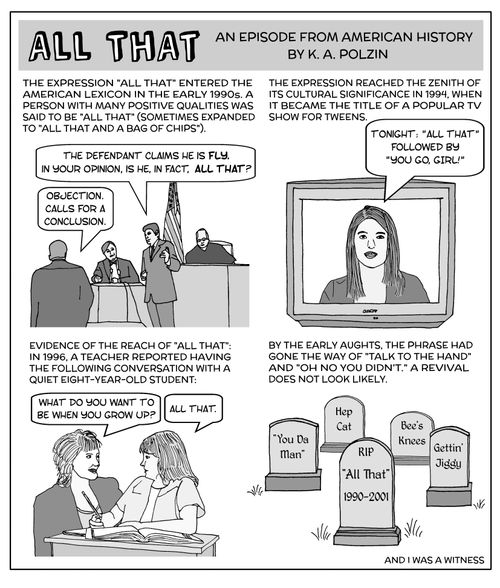 'All that' - An episode of American History.