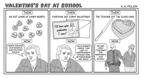 Valentine's Day at School.