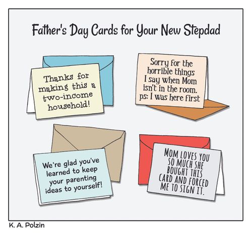 Father's Day Cards for Your New Stepdad