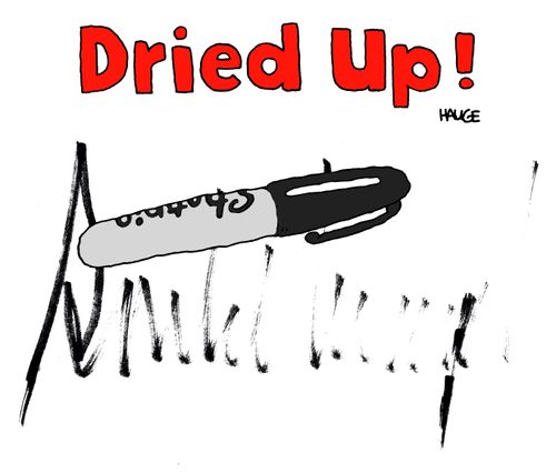 Dried Up!