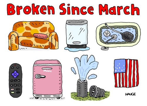 Broken since March