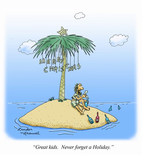 "Great kids. Never forget a holiday."