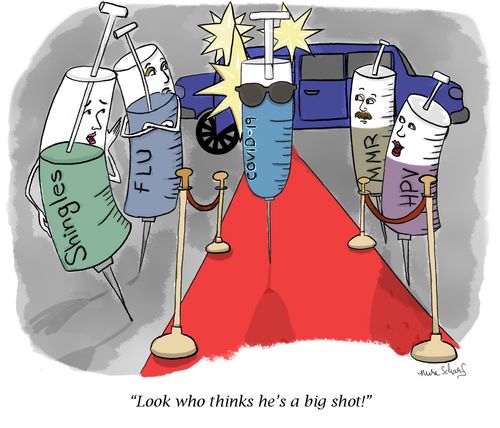 "Look who thinks he's a big shot!"