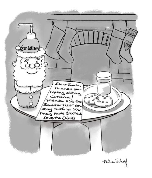 Santatizer for Santa.
