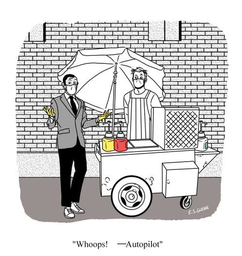 "Whoops! – Autopilot."