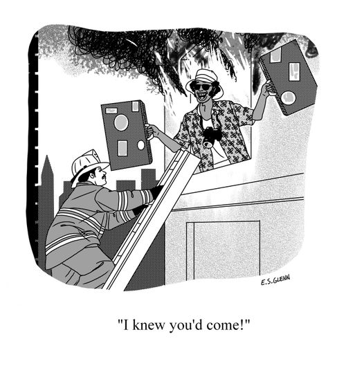 "I knew you'd come!"