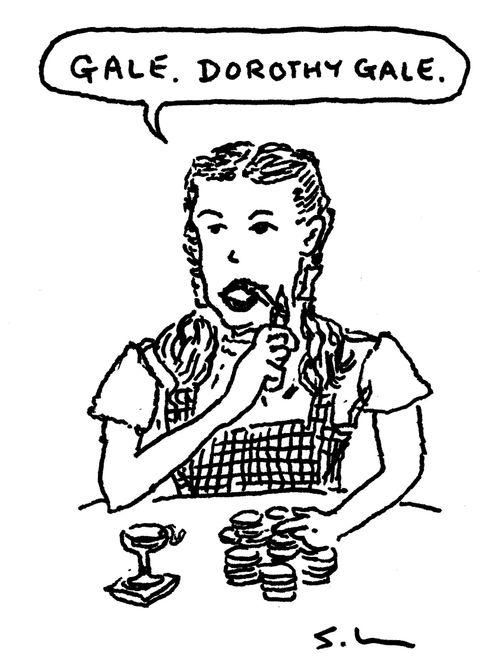 "Gale. Dorothy Gale."