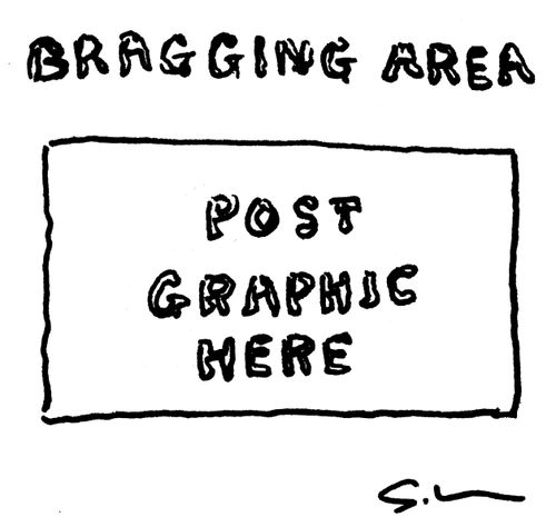Bragging Area: 'Post Graphic Here'