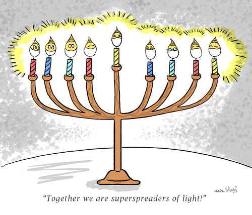 "Together we are superspreaders of light!"