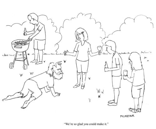 "We're so glad you could make it."