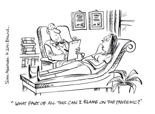 "What part of all this can I blame on the pandemic?"