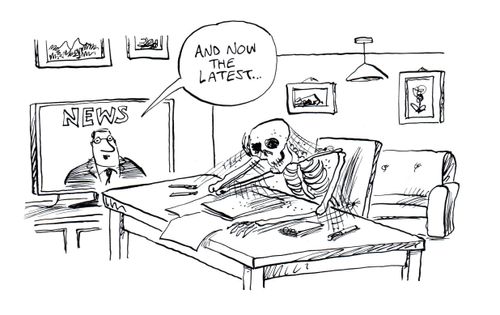 "And now the latest..."