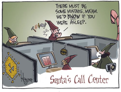 Santa's call center