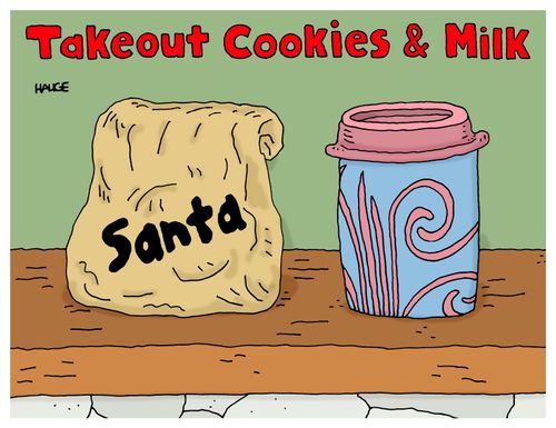 Takeout Cookies & Milk