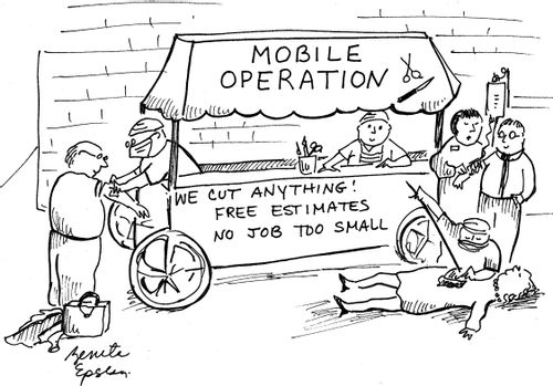 Mobile Operations Stand.