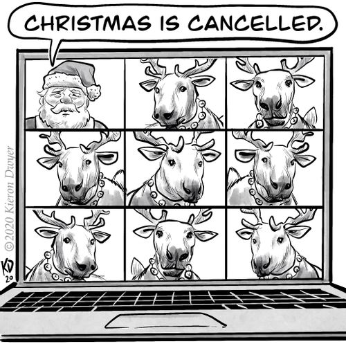 "Christmas is cancelled."