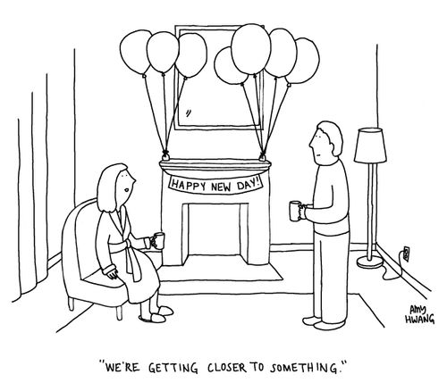 "We're getting closer to something."