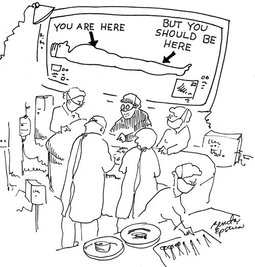 You are here but you should be here