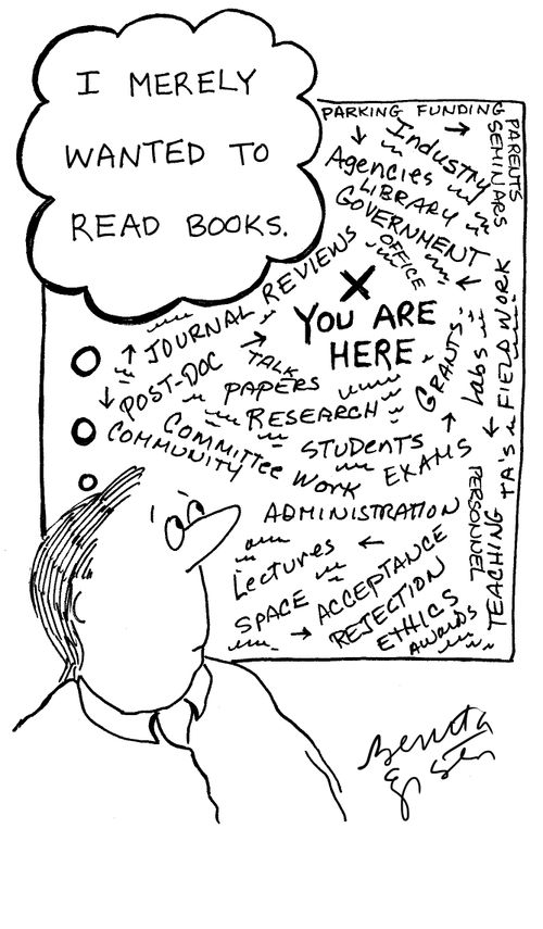 I merely wanted to read books.