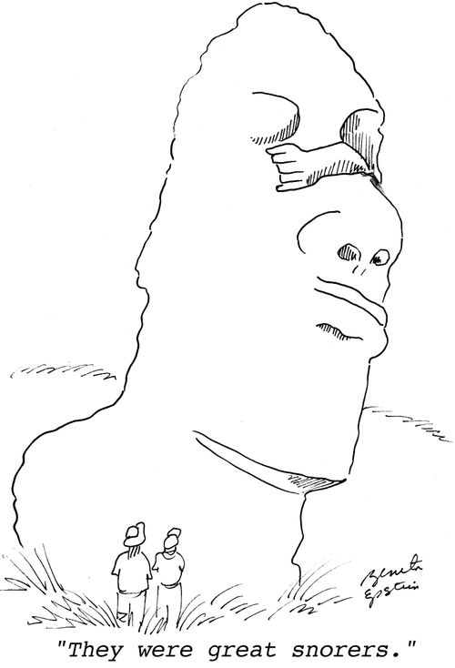 "They were great snorers."
