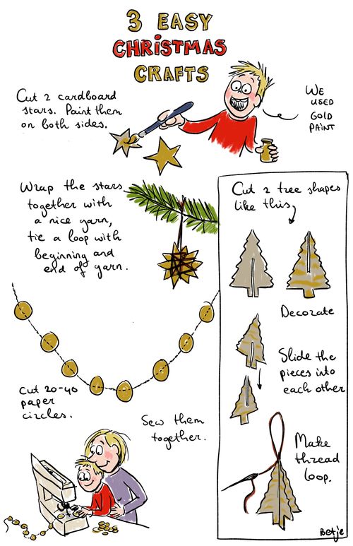 3 Easy Christmas Crafts
