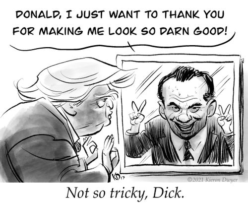 Not so tricky, Dick.