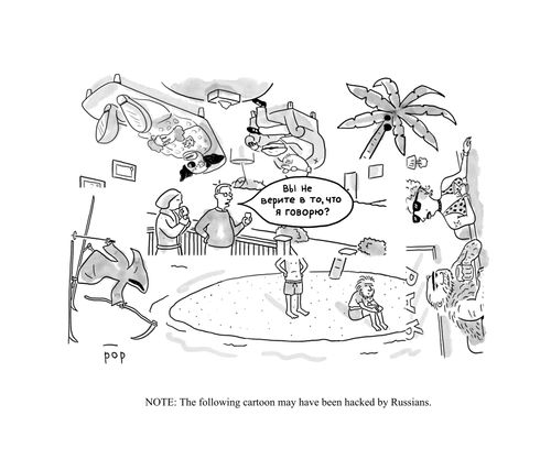 Note: The following cartoon may have been hacked by Russians