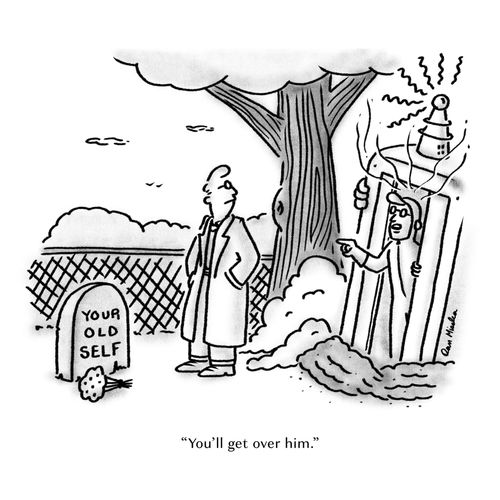 "You'll get over him."