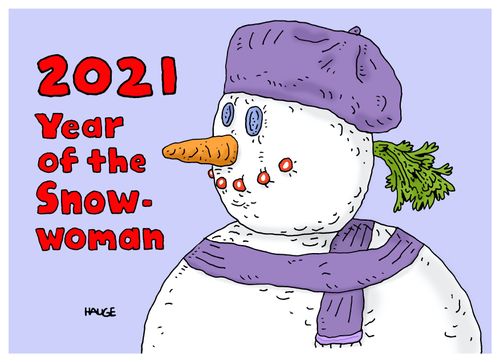 2021: Year of the Snow-woman