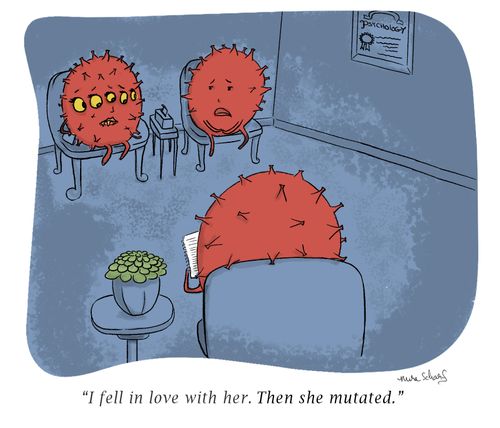 "I fell in love with her. Then she mutated."