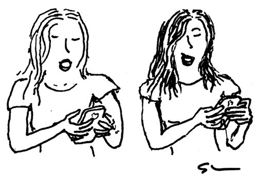 Texting teens
