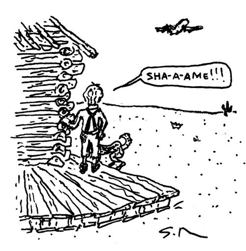 "Sha-a-ame!!!"