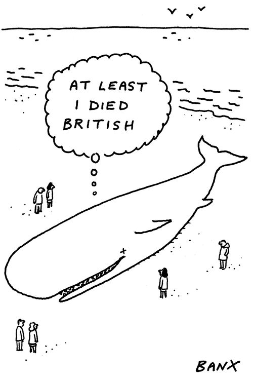 "At least I died British."