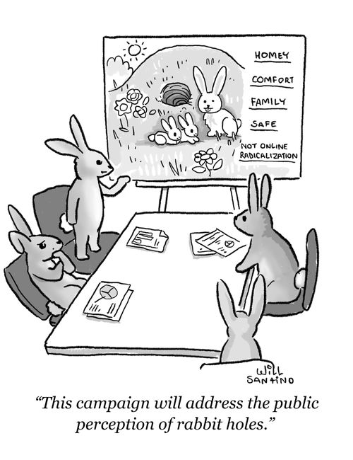 "This campaign will address the public perception of rabbit holes."