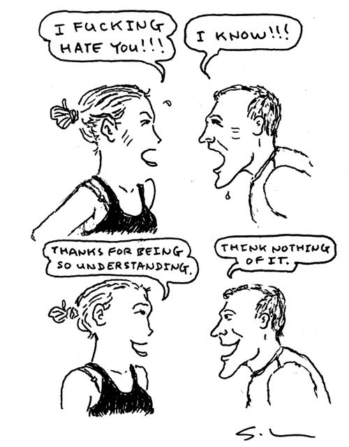"Thank you for being so understanding."