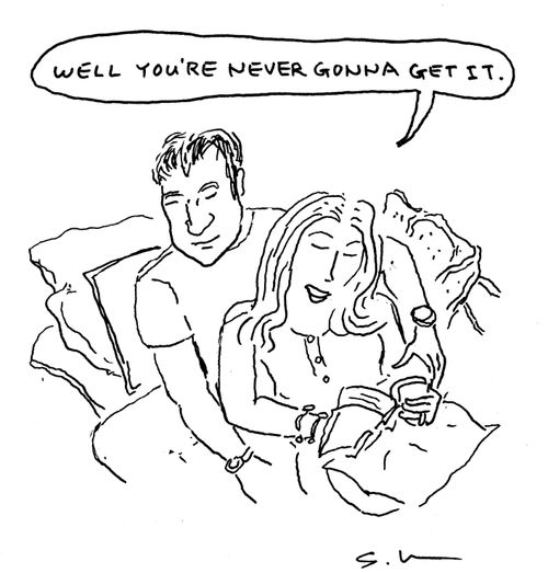 "We'll you're never gonna get it."