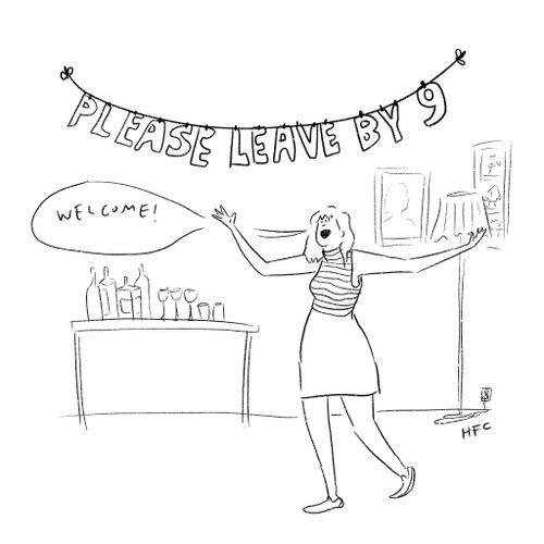 Please Leave by 9