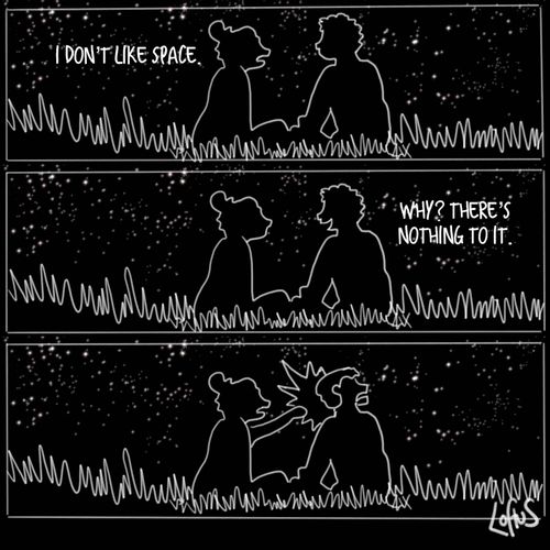 "I don't like space."