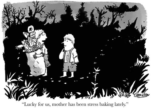"Lucky for us, mother has been stress baking lately."