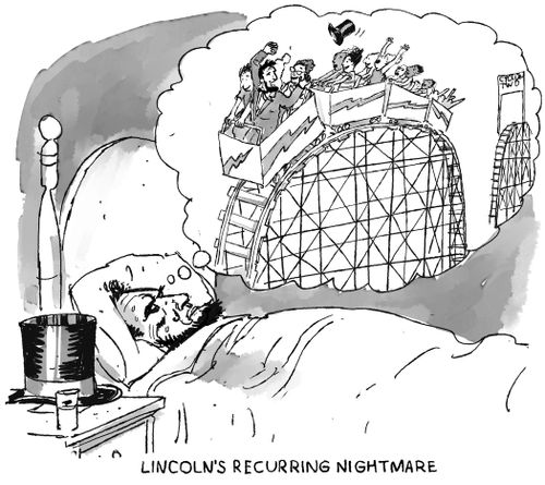 Lincoln's recurring nightmare.