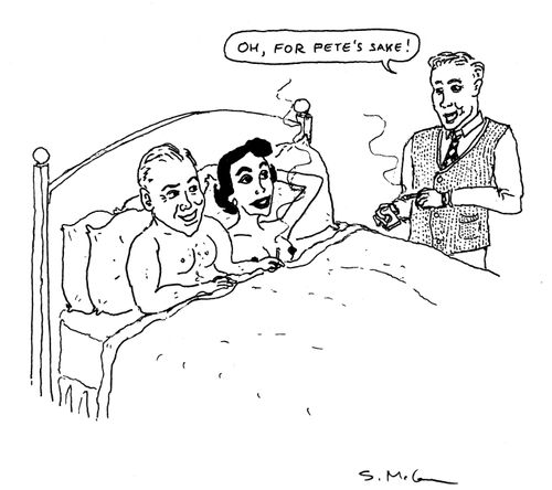 "Oh, for Pete's sake!"
