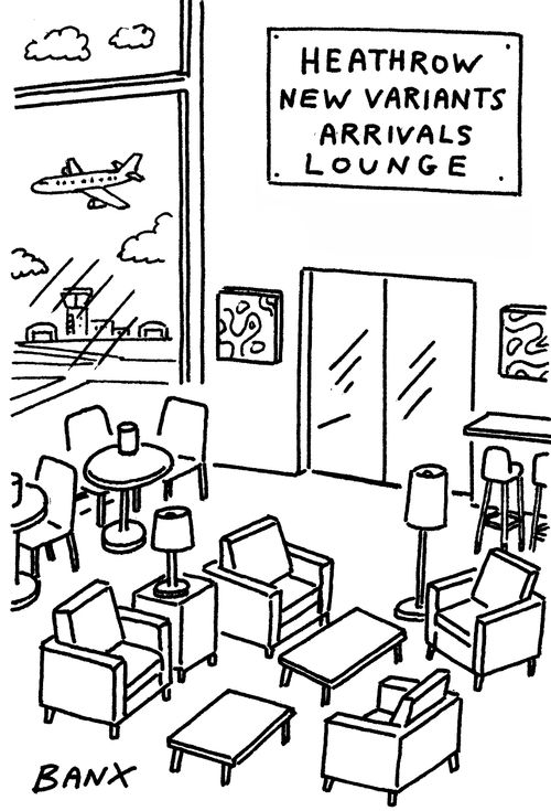 Heathrow New Variants Arrivals Lounge