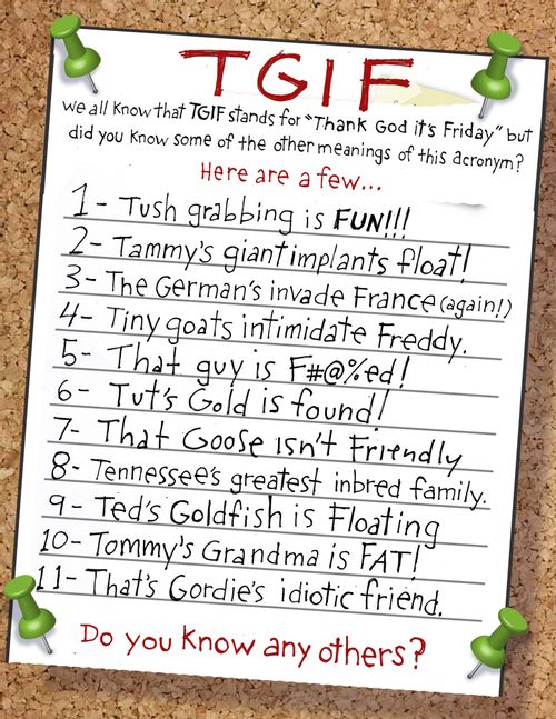 TGIF