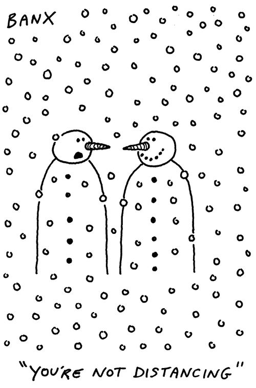 "You're not distancing."