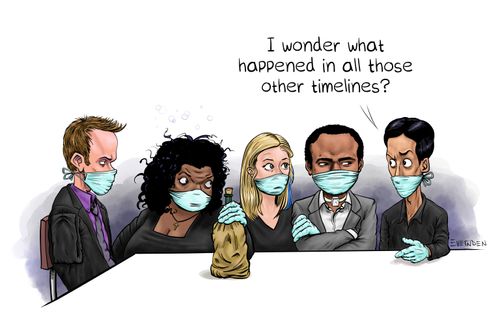 "I wonder what happened in all those other timelines?"
