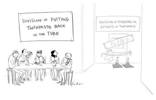 Division of Putting Toothpaste Back in the Tube