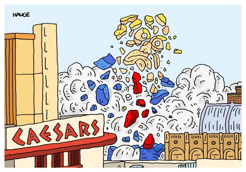 Crumbling Trump Tower